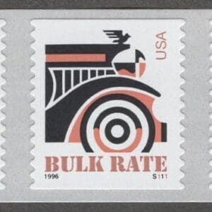 Scott# 2906 "AUTOMOBILE" MNH S/A PNC5, P# S111 NICELY CENTERED