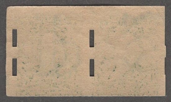 Scott# 314 "FRANKLIN" MNH IMPERF, SCHERMACK TYPE III COIL PAIR - Image 2