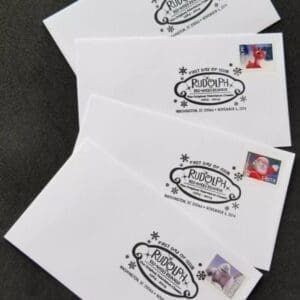 Scott# 4946-49 "RUDOLF the RED NOSE REINDEER" DCP FIRST DAY COVER SET (4)