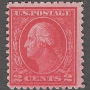 Scott# 500 "WASHINGTON" FLAT PLATE TYPE La, MNH WITH CROWE CERT