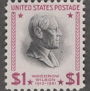 Scott# 832g "WILSON" MNH BRIGHT MAGENTA VARIETY NICELY CENTERED