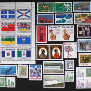 Alternative view of CANADA 1979 YEAR BOOK WITH (48) STAMPS