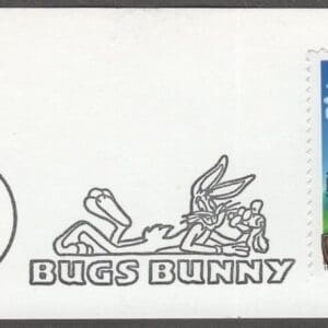 Scott# 3137 "BUGS BUNNY" USED WITH FIRST DAY of ISSUE CANCEL