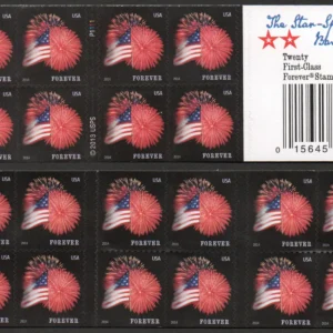 Scott# 4855a "STAR SPANGLED BANNER" MNH S/A APU BOOKLET PANE (20)