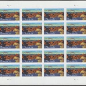Scott# 4907 "NEVADA STATEHOOD" MNH FULL SHEET(20) NICELY CENTERED