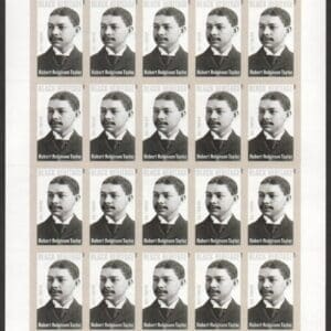 Scott# 4958 "ROBERT ROBINSON TAYLOR-ARCHITECT" MNH FULL SHEET(20)