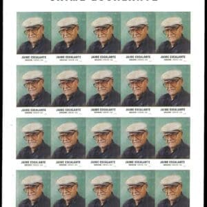 Scott# 5100 "JAIME ESCALANTE - EDUCATOR" MNH FULL SHEET (20)