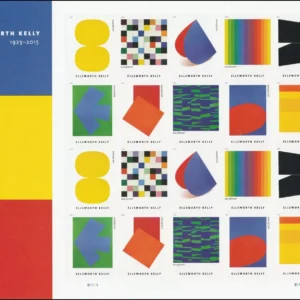 Scott# 5382-91 "ELLSWORTH KELLY-PAINTER/SCULPTOR" MNH SHEET (20)