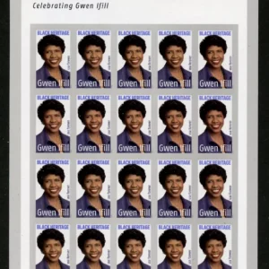 Scott# 5432 "GWEN IFILL-JOURNALIST" MNH SHEET(20) NICELY CENTERED