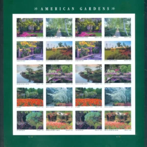 Scott# 5461-5470 "AMERICAN GARDENS" MNH FULL SHEET (20) MNH