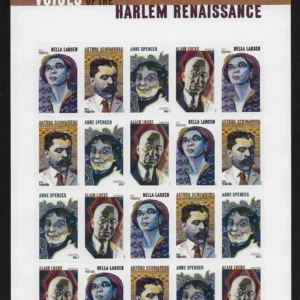 Scott# 5471-74 "VOICES OF HARLEM RENAISSANCE" MNH FULL SHEET (20)