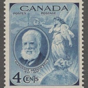 CANADA Scott# 274 "ALEXANDER GRAHAM BELL" MNH, NICELY CENTERED