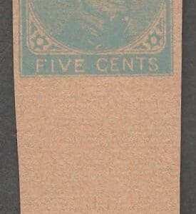 Scott# CSA7 "DAVIS" MNH, NICELY CENTERED WITH BIG SELVAGE