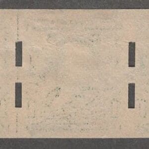 Alternative view of Scott# 314 "FRANKLIN" USED IMPERF, SCHERMACK TYPE III COIL STRIP (3) W/LINE PAIR