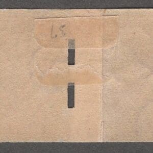 Scott# 368 "LINCOLN MEMORIAL ISSUE" MINT PASTE-UP GUIDELINE PAIR WITH SCHERMACK TYPE III PRIVATE PERFS - Image 2