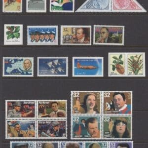 1997 COMMEMORATIVE YEAR SET (108) ISSUES, MNH