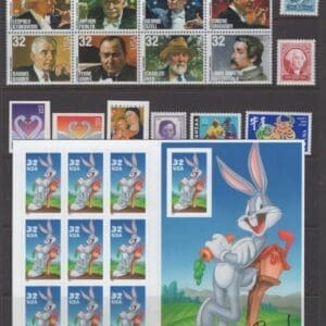 Alternative view of 1997 COMMEMORATIVE YEAR SET (108) ISSUES, MNH