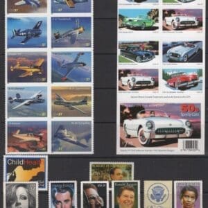 Alternative view of 2005 COMMEMORATIVE YEAR SET (139) ISSUES INCLUDING SHEETS & FULL BOOKLET PANE