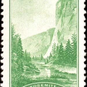 Scott# 740 "YOSEMITE NATIONAL PARK" MNH SINGLE, NICELY CENTERED
