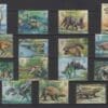 Scott# 3136a-o "WORLD of DINOSAURS" COMPLETE USED SINGLES SET (15)
