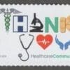 Scott# 5947 "THANK YOU HEALTHCARE" S/A MNH SINGLE, NICELY CENTERED