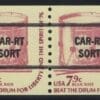 Scott# 1615a "DRUM" AMERICANA SERIES PRECANCEL COIL PAIR, MNH
