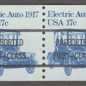 Scott# 1906a "ELECTRIC CAR" MNH PRESORTED PRECANCEL PAIR