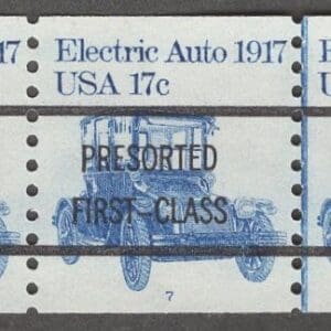 Scott# 1906a "ELECTRIC CAR" MNH PRESORTED PRECANCEL PNC5 P# 7 (11mm)
