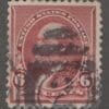 Scott# 224 "GARFIELD" NUMERAL 2 DUPLEX CANCEL, NICELY CENTERED