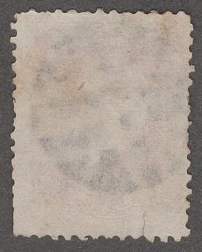Scott# 65 "WASHINGTON" WITH FANCY GEOMETRIC CANCEL *SEE DETAILS* - Image 2