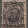 Scott# 308 "HARRISON - ORNATE SERIES" USED * SEE DETAILS *