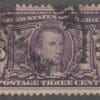 Scott# 325 "MONROE" LOUISIANA PURCHASE, USED, DOUBLE OVAL CANCEL