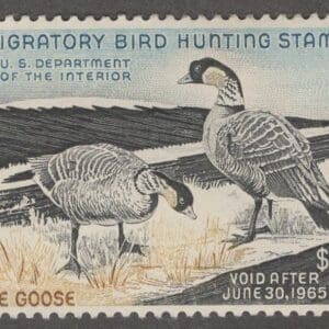Scott# RW31 "DUCK STAMP" 1964 "NENE GEESE" MINT * SEE DETAILS *