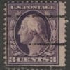 Scott# 376 "WASHINGTON" USED, BAR GRID CANCEL