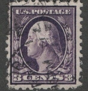 Scott# 426 "WASHINGTON" USED, N.Y. CDS CANCEL, NICELY CENTERED