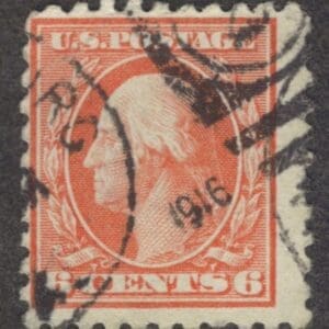 Scott# 429 "WASHINGTON" USED, HARRISBURG, PA CDS & DUPLEX CANCEL