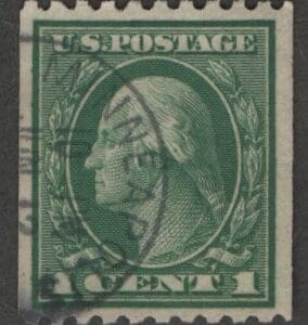 Scott# 486 "WASHINGTON" USED ROTARY COIL, MINNEAPOLIS CDS CANCEL