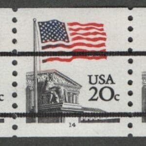 Scott# 1895b "FLAG OVER SUPREME COURT" MNH PRECANCEL PNC5 P# 14