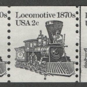 Scott# 1897A "LOCOMOTIVE" MNH PNC5 PLATE #8, NICELY CENTERED