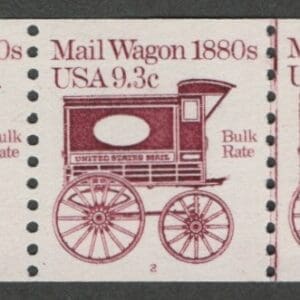 Scott# 1903 "MAIL WAGON" PNC(5) PLATE # 2, MNH, NICELY CENTERED