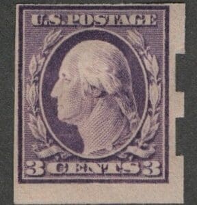 Scott# 483 "WASHINGTON" MINT TYPE I SINGLE SCHERMACK TYPE III PERFS