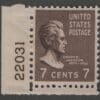 Scott# 812 "ANDREW JACKSON" MNH "PRIXIE" PLATE # SINGLE, NICELY CENTERED