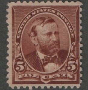 Scott# 223 "GRANT" MINT, NO GUM