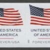 Scott# 6019 "U.S. FLAG" MNH BCA COIL PAIR, NICELY CENTERED