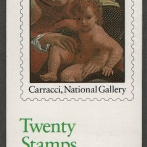 SCOTT 2427a BK167 "MADONNA & CHILD" INTACT BOOKLET (20)