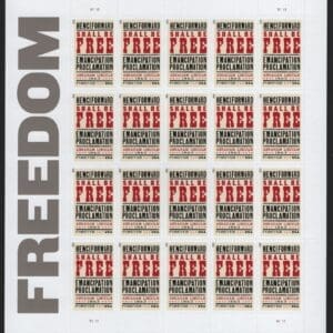 Scott# 4721 "EMANCIPATION PROCLAMATION" FULL SHEET (20) MNH