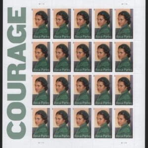 Scott# 4742 "ROSA PARKS" S/A FULL SHEET (20) MNH, NICELY CENTERED