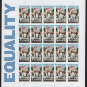 Scott# 4804 "MARCH ON WASHINGTON-EQUALITY" FULL SHEET (20) MNH