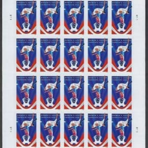 Scott# 5754 "WOMAN'S SOCCER" MNH FULL SHEET (20)