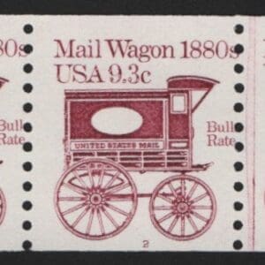 Scott# 1903 "MAIL WAGON" PNC(3) PLATE #2, MNH, NICELY CENTERED